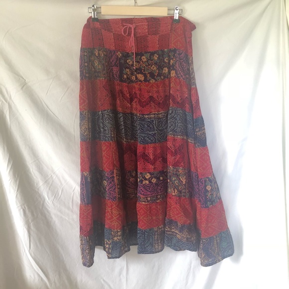 Passport Dresses & Skirts - 3/$20 Passports boho floral maxi skirt
